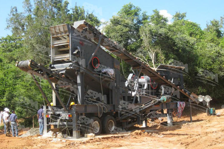 Mobile Crusher for Construction Waste Disposal