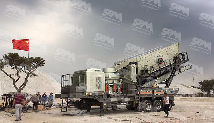 mobile crushing plant