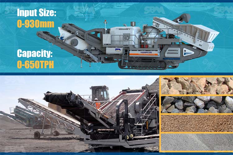 mobile  concrete crusher