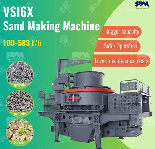 sand making machine 