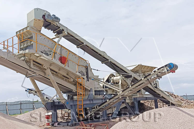 mobile vibrating screen