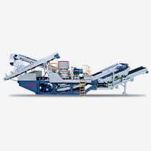MK Semi-mobile Crusher and Screen